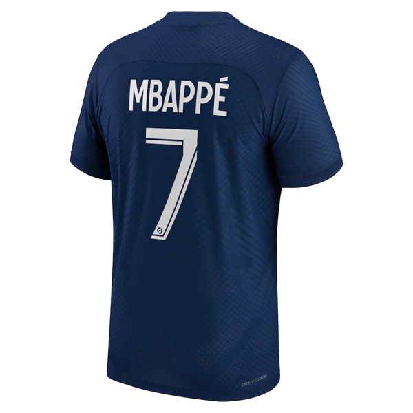 Camiseta Paris Saint Germain Mbappé 2022 2023 Azul